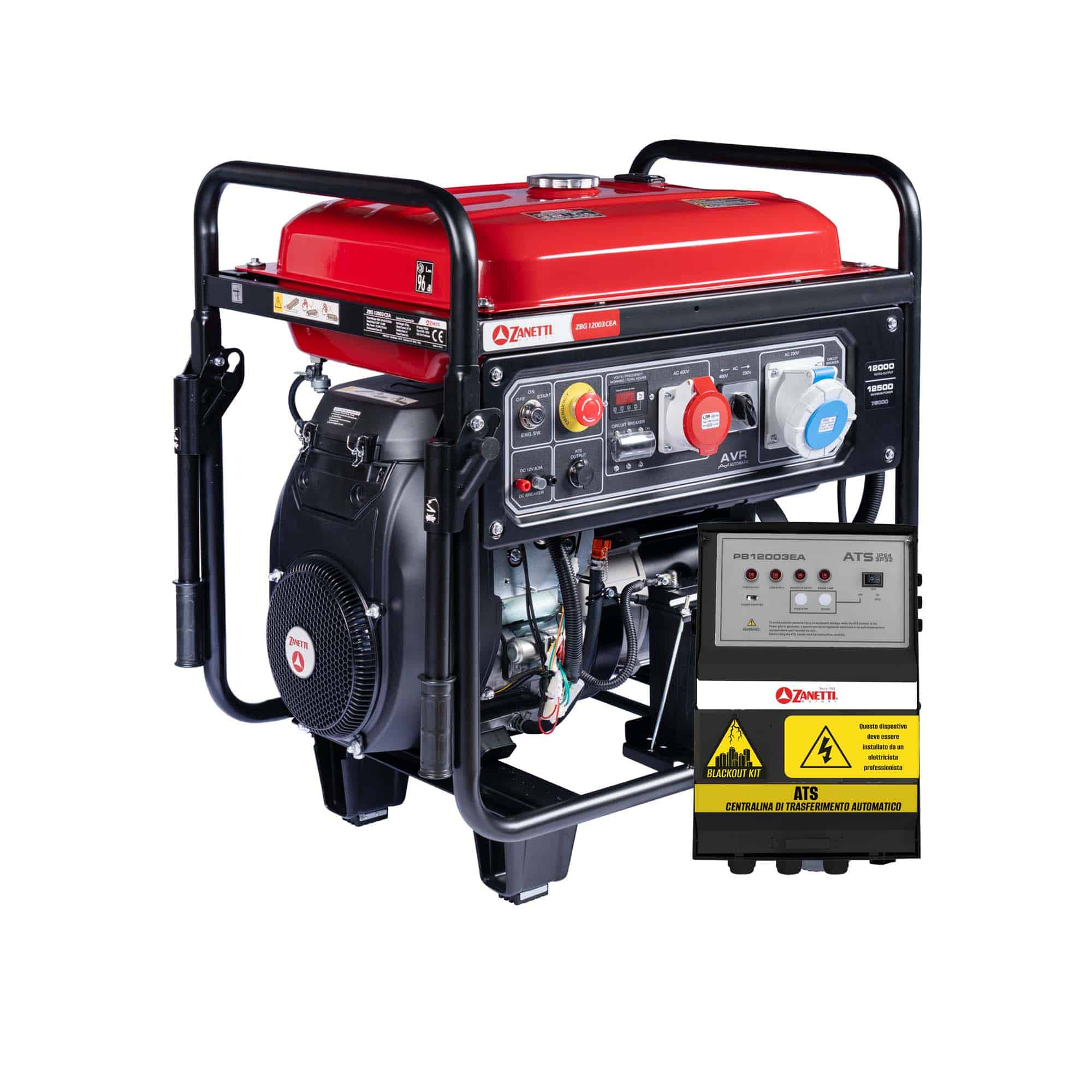 Motore Full Power monofase e trifase ZBG 12003 CEA